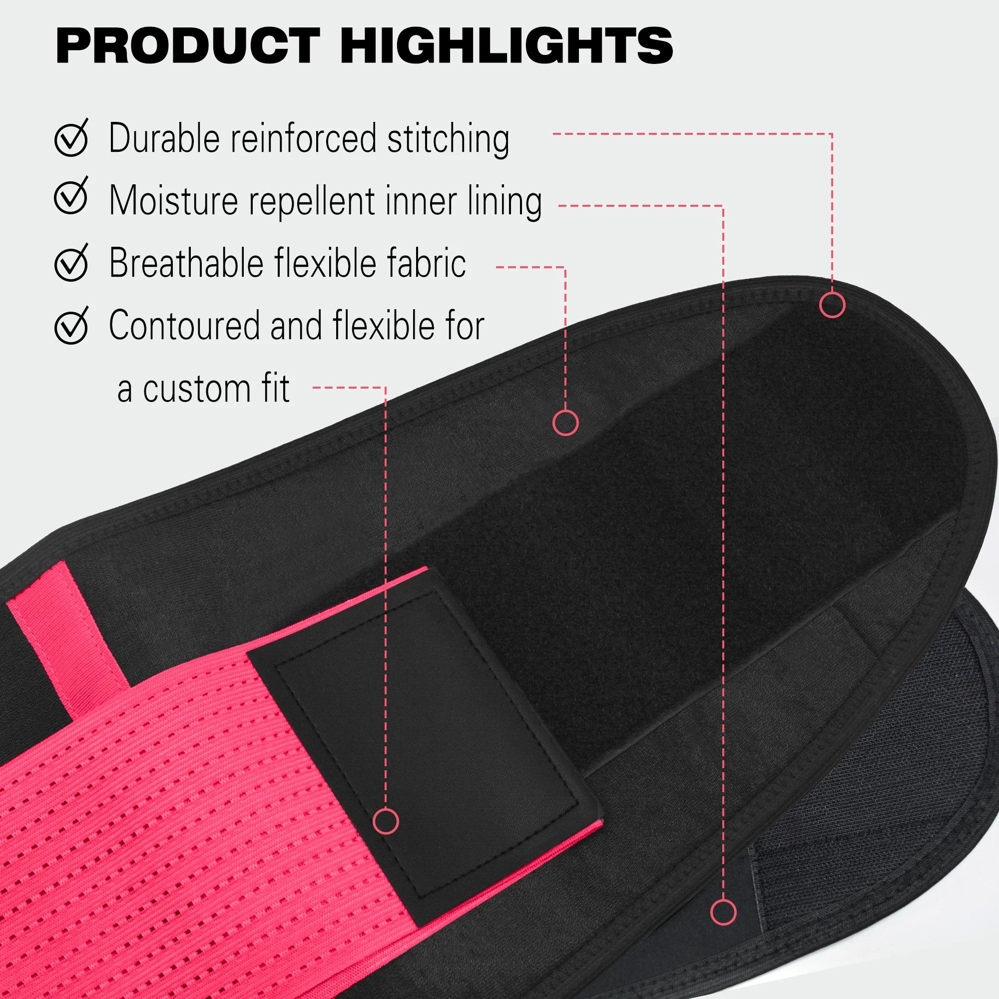 Waist Trainer Belt for Women Men Sweat Waist Trimmer and Sauna Belt for Working Out